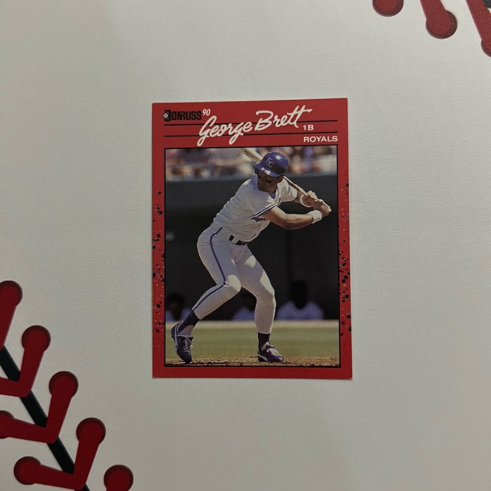 Donruss 1990 George Brett - Royals - 1B